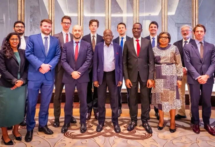 TINUBU ENGAGES GLOBAL INVESTORS IN PARIS